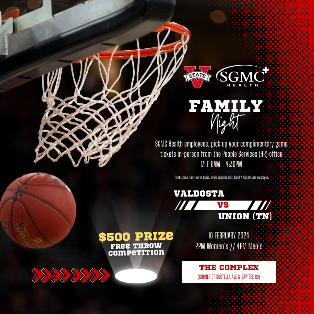 VSU Basketball Family Night SGMC Health